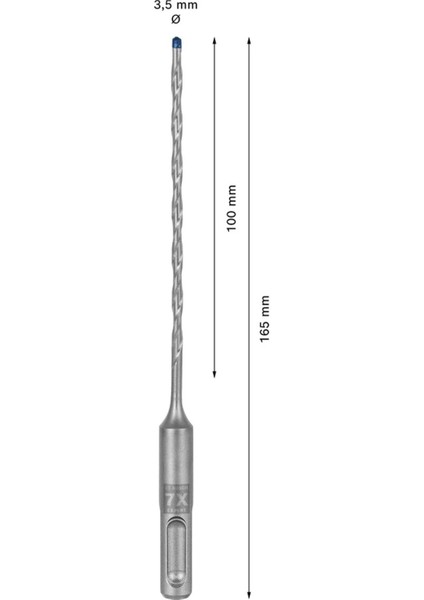 Expert 3.5X165 mm Yeni Sds Plus-7x Matkap Ucu 2608900056 fiyatları