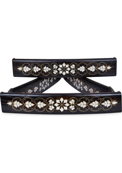 Pusula Oval Okey Takımı Medusa Telkari İşlemeli Ahşap 4 Istaka 106 Taşlı Oyun Seti indirimleri