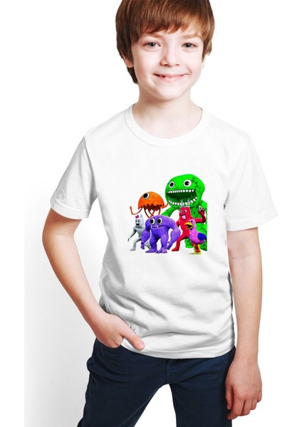 Garten Of Banban Baskılı Unisex Çocuk Tişört H05