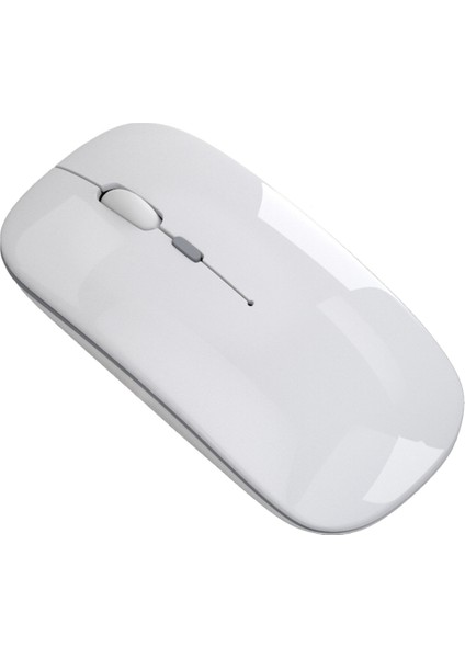 Blue İnter LE101 Bluetooth & Wireless Şarj Edilebilir Kablosuz Mouse - Beyaz