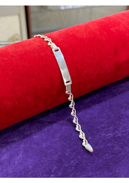 Gümüş Isimli Çocuk Bilekliği