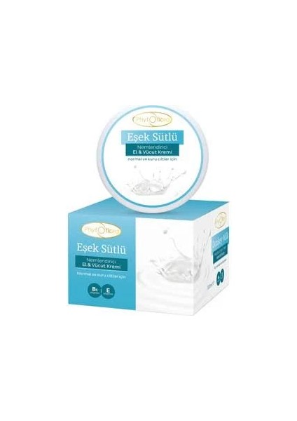 Eşek Sütlü Nemlendirici El ve Yüz Kremi 100 ml