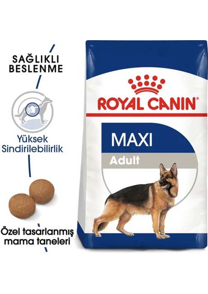 Maxi Adult Yetişkin Köpek Maması 15 kg fırsatları