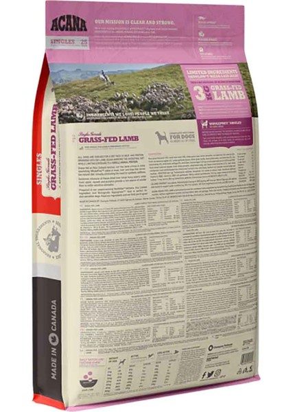 Grass-Fed Lamb Kuzulu Tahılsız Köpek Maması 2 kg fiyatları