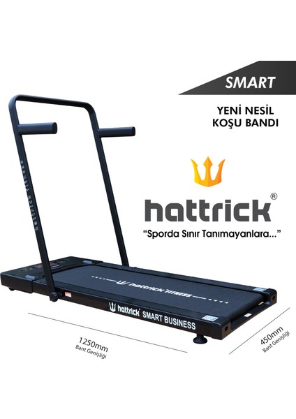 Smart Business Yeni Nesil Koşu Bandı 3 Hp - 45 cm bant genişliği