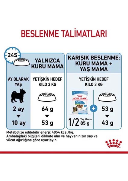 Xsmall Puppy Yavru Köpek Maması 3 kg indirimleri