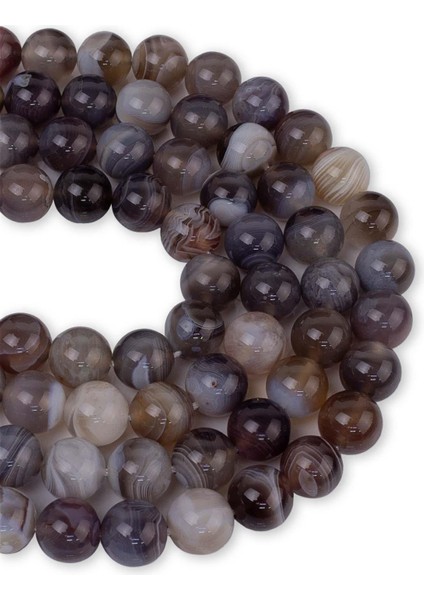 10 mm Botswana Akik Taşı Dizi