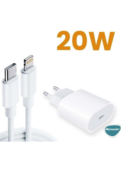 Apple iPhone 14 Pro Lightning To Type-C 2 In 1 Şarj Seti