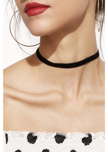 Ribon Tasma Kolye, Choker, Kadın Kolye