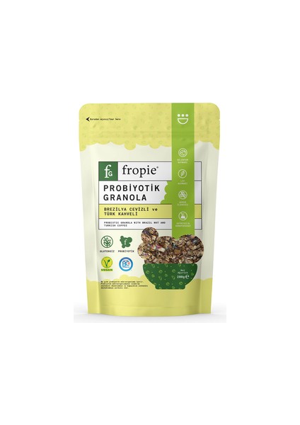 Brezilya Ceviz&türk Kahveli Probiyotik Granola 200 G