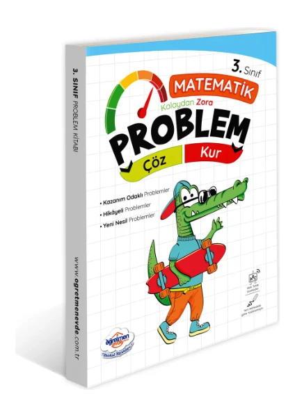 Öğretmen Evde Yayınları 3. Sınıf Matematik Problem Çöz