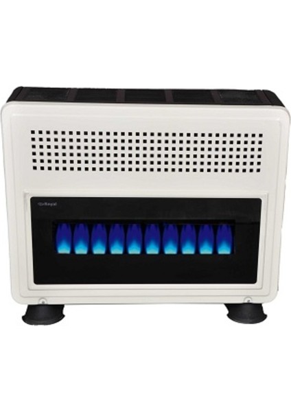 Asroyal Doğalgaz Sobası Ayaklı krem 11000 Kcal/h HR11000 G