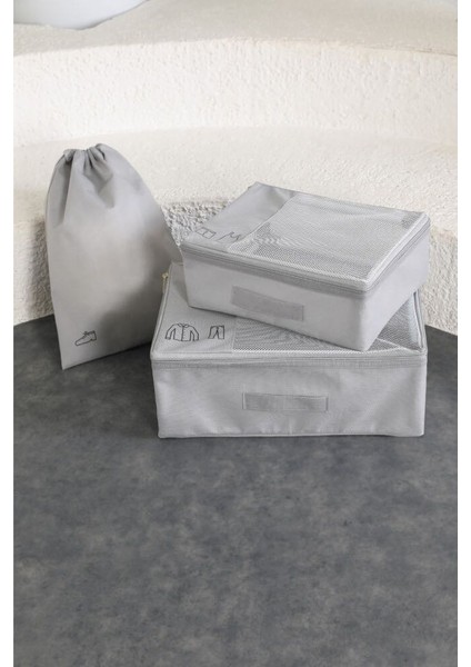 3 Lü Bavul Organizer