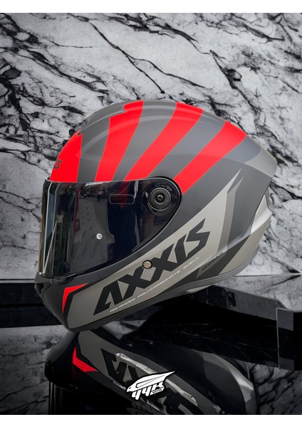 Draken Premier Sonar. ''2 Vizörlü'' + ''sticker'' Hediyeli, Mat Motosiklet Kapalı Kask