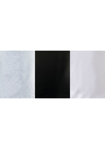 3 Lü Paket Erkek Bisiklet Yaka Lcyralı Kısa Kollu Beyaz T-Shirt EDY704-705B fiyatları