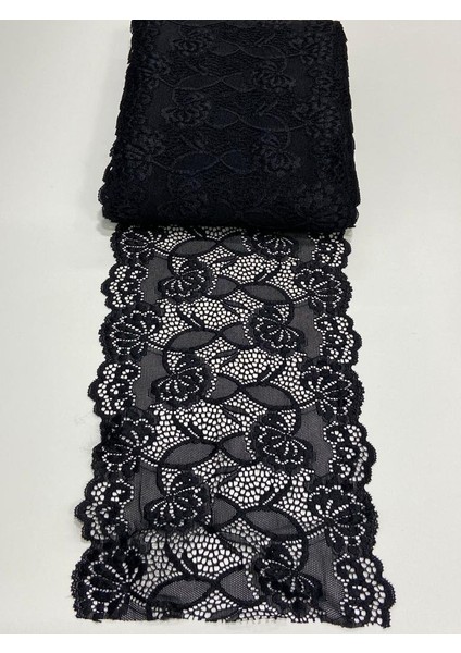 Likralı Dantel Esnek Dantel 1 Metre