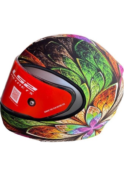 Kask Kılıfı Çiçekli Desen