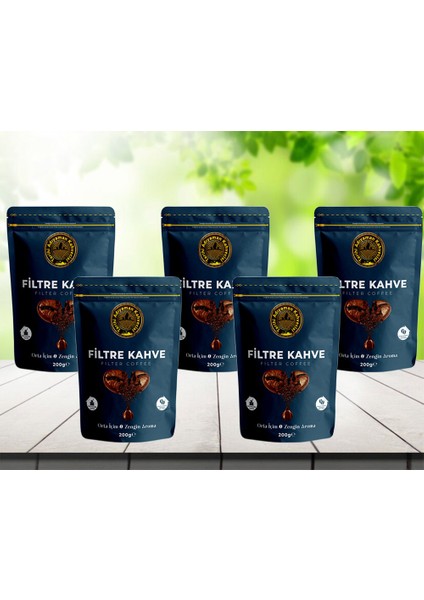 Filtre Kahve 200 G 5 Adet