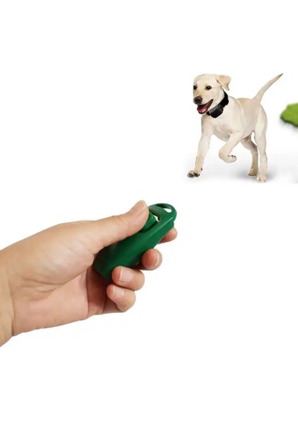 1 Adet Köpek Eğitimi Için Düdüklü Clicker Kırmızı