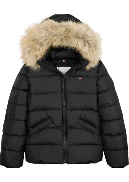 Tommy Hilfiger Siyah Kadın Mont KG0KG07399BDS