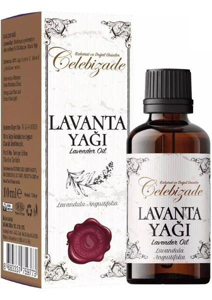 %100 Lavanta Uçucu Yağı 10 ml