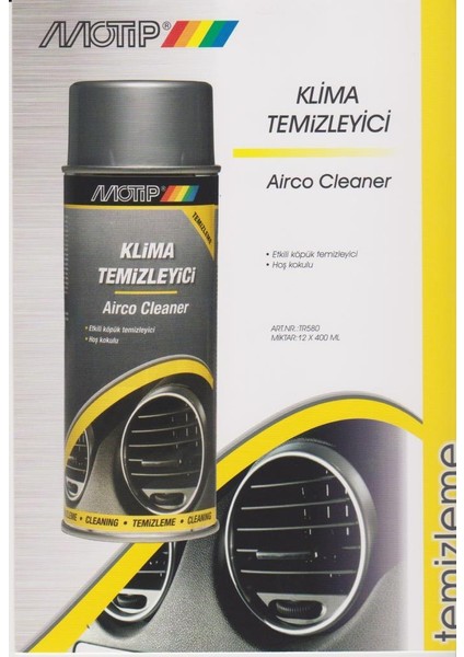 Hortumlu Klima Temizleme Köpük Spreyi 400 Ml. fiyatları