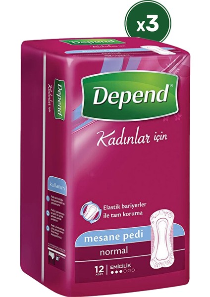 Lohusa Pedi Normal Boy 12'li 3 Paket