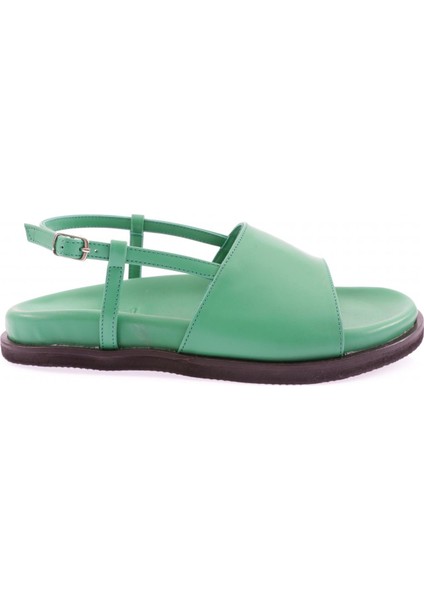 3015-23Y Kadin Kalin Bantli Sandalet