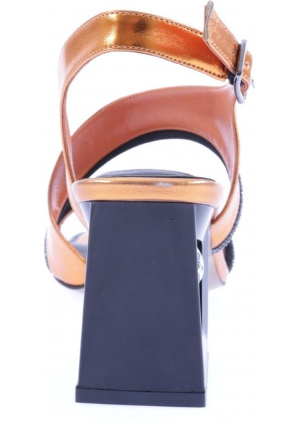 619-23Y Kadin Kristal Taşli Topuklu Sandalet fırsatları