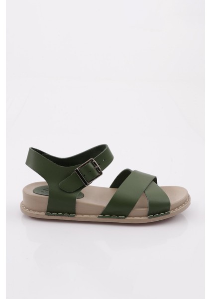 P31 Kadin Çapraz Bantli Sandalet