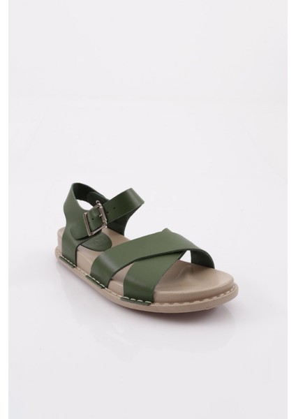 P31 Kadin Çapraz Bantli Sandalet