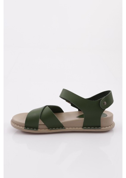 P31 Kadin Çapraz Bantli Sandalet