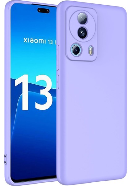 Xiaomi Mi 13 Lite Cep Telefonu Için Uyumlu Kılıf Içi Kadifeli Lansman Silikon Yumuşak Kapak