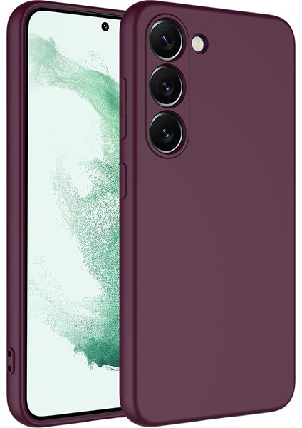 Samsung Galaxy S23 Cep Telefonu Için Uyumlu Kılıf Içi Kadifeli Lansman Silikon Yumuşak Kapak