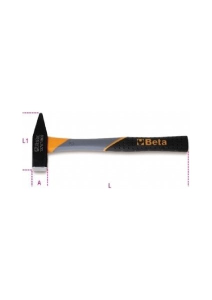 1370T Fiber Saplı Çekiç 300 Gr.