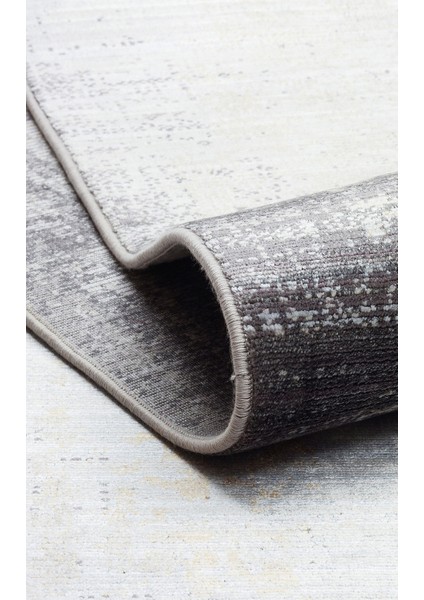 Mahal Mhl 11 Grey Gold Modern Desenli Yumuşak Dokulu Yüksek Kalite Sık Dokuma 120 Tarak Ipek Halı indirimleri