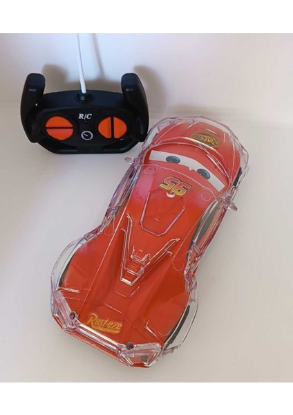 Uzaktan Kumandalı Araba Disko Işıklı Süper Kaplama Şimşek Mcqueen Cars fırsatları