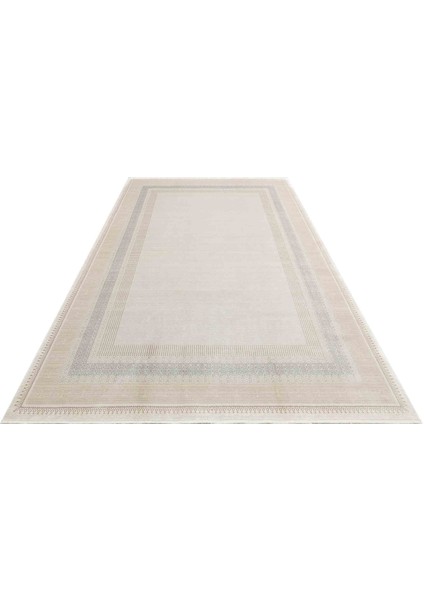 Mahal Mhl 07 Cream Gold Modern Desenli Yumuşak Dokulu Yüksek Kalite Sık Dokuma 120 Tarak Ipek Halı modelleri