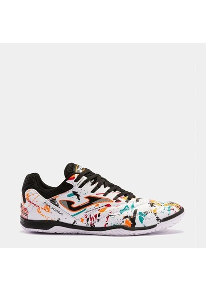 Erkek Futsal Maç Ayakkabı Maxima 2332 White Orange Red Indoor MAXW2332IN