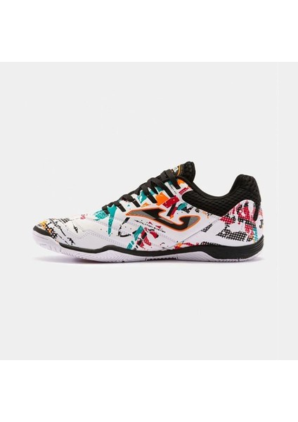 Erkek Futsal Maç Ayakkabı Maxima 2332 White Orange Red Indoor MAXW2332IN
