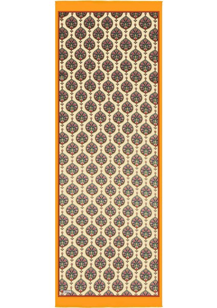 Hardal Hatai Desen Ipek Fular fırsatları