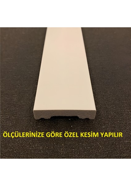 Boyanabilir 4 cm Düz Sert Poliüretan Duvar Çıtası 4 cm x 240 cm