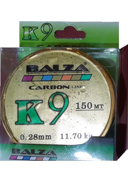 Carbon Line K9 Misina 150 Mt. 0,26MM