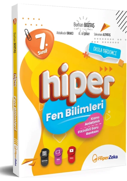 Hiper Zeka Yayınları 7. Sınıf Fen Bilimleri Konu Anlatımlı Soru Bankası.