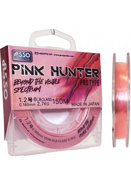 Pınk Hunter Flourocarbon Misina 0,26MM