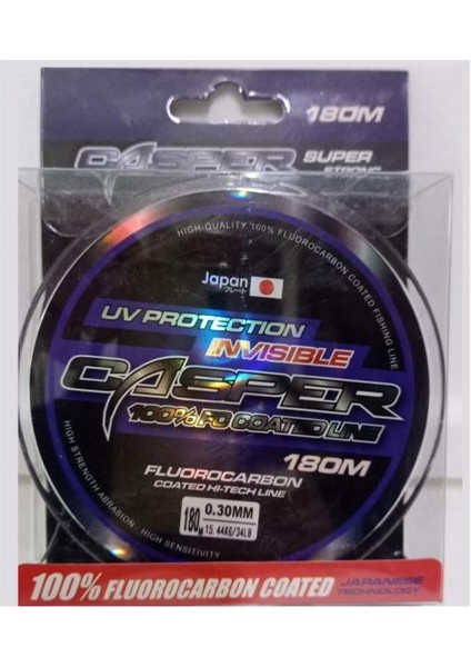 Casper Invisible %100 Fc Coated Misina 180MT 0,20MM