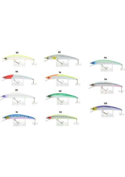 Deeplure Deep Minnow 110MM Floating 14GR Maket Balık RENK:101
