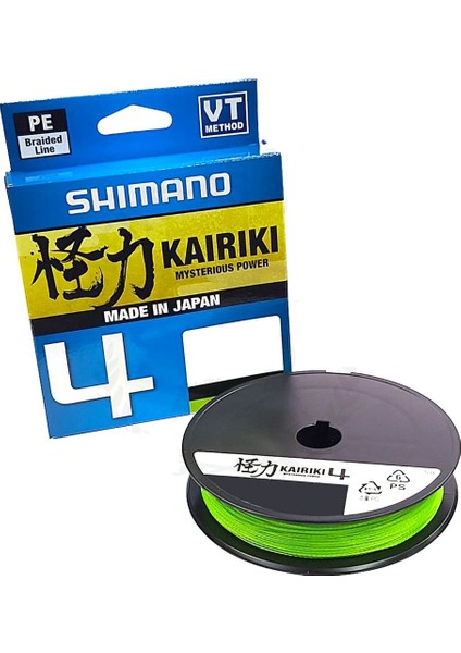 Ip Misina Kairiki 4 Mantis Green (Yeşil) 0,28 150MT 4kat