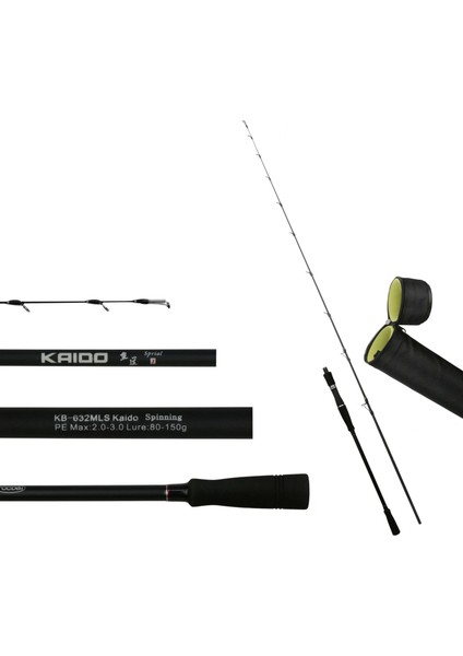 Slow Jig Kamışı 190 cm 100-200GR Pe 3-4 Tetiksiz