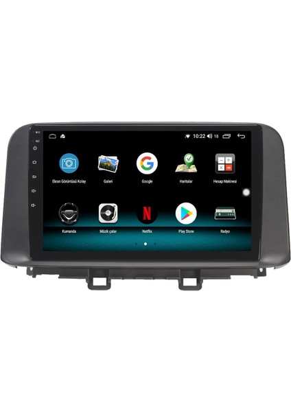 Hyundai Kona Android 13 Multimedya Carplay 4gb RAM+64GB HDD 2018-2021 Navigasyon Ekran